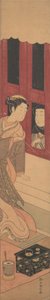 Mannen utenfor, ca. 1770., ca. 1770. av Suzuki Harunobu