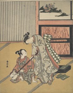 Musikktimen. av Suzuki Harunobu