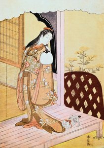 Prinsessen Nyosan, 1765 av Suzuki Harunobu