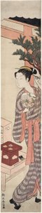 Teboden - Kagiya Osen av Suzuki Harunobu