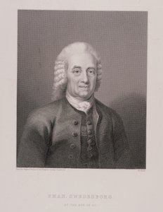 Emanuel Swedenborg (1688-1772) i en alder av 80, gravert av W. Holl, fra World Religion, utgitt av A. Fullarton & Co. av Swedish School