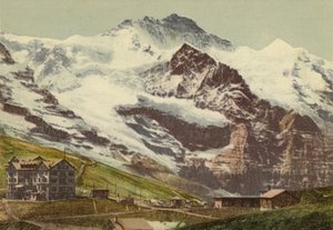 Berner Oberland: Kleine Scheidegg (farget bilde) av Swiss Photographer