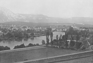 Solothurn, generell visning (s/hvitt-bilde) av Swiss Photographer