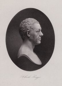 Albrecht Rengger , sveitsisk lege og andre Landammann av Sveits (gravering) av Swiss School