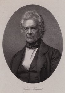 Charles Monnard , sveitsisk historiker (gravering) av Swiss School