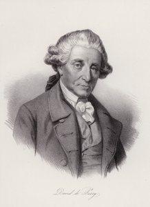 David de Pury , sveitsiskfødt portugisisk forretningsmann og velgjører (gravering) av Swiss School