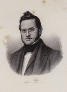 Dr Jonas Furrer , sveitsisk politiker (gravering) av Swiss School