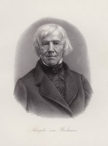 Franz Xaver Schnyder von Wartensee , sveitsisk komponist (gravering) av Swiss School