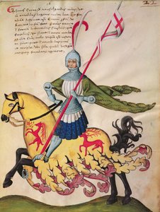 Giovanni Cerva dei Transelgardi (tempera på vellum) av Swiss School