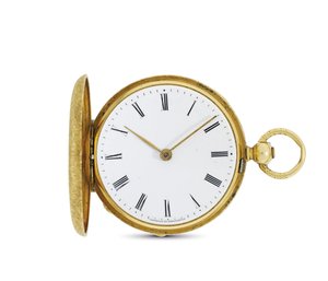 Hunter case nøkkelviklet sylinderklokke, Vacheron et Constantin, Geneve, ca. 1860 av Swiss School