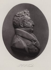 Ignaz Paul Vital Troxler , sveitsisk lege, politiker og filosof (gravering) av Swiss School
