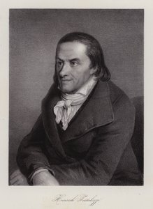 Johann Heinrich Pestalozzi , sveitsisk utdanningsreformator (gravering) av Swiss School