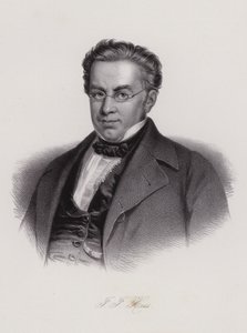 Johann Jakob Hess , sveitsisk jurist og politiker (gravering) av Swiss School