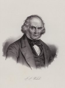 Johann Jakob Wehrli, sveitsisk pedagog (gravering) av Swiss School