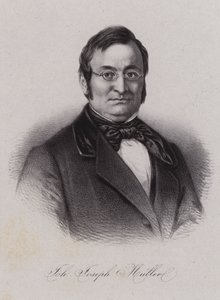 Johann Joseph Muller , sveitsisk politiker (gravering) av Swiss School