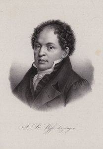 Johann Rudolf Wyss , sveitsisk forfatter (gravering) av Swiss School