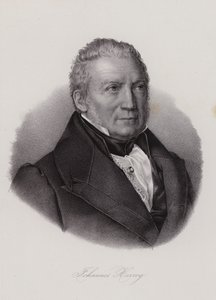Johannes Herzog Von Effingen , sveitsisk politiker og gründer (gravering) av Swiss School