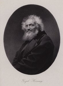 Joseph Hornung , sveitsisk maler (gravering) av Swiss School