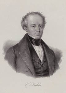 Karl Neuhaus , sveitsisk politiker (gravering) av Swiss School