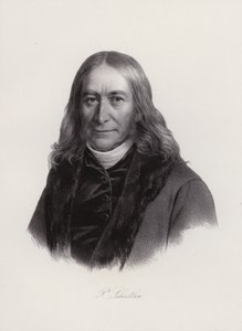 Peter Scheitlin, sveitsisk pastor og lærer (gravering) av Swiss School