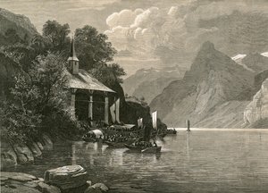 Forteller kapell på Tellenplatte, Uribukta av Swiss School
