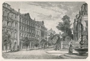 Bahnhofstrasse (jernbanegaten), Zürich av Swiss School