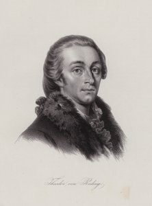 Theodor von Reding, Swiss-born Spanish general (engraving) av Swiss School
