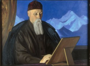Portrett av maleren Nicholas Roerich