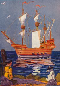 'How John Trusty Sailed the Seas', 1937. av Sydney George Hulme Beaman