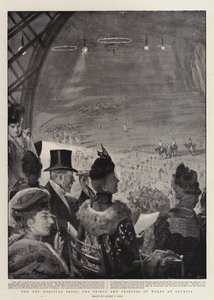 For sykehusskipene, prinsen og prinsessen av Wales på Olympia av Sydney Prior Hall