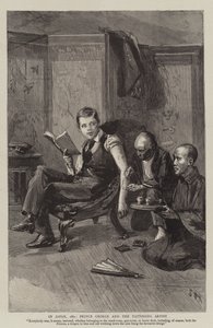 I Japan, 1881, prins George og tatoveringskunstneren av Sydney Prior Hall