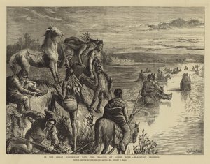 I Great North-West med Marquis of Lorne, XVIII, Blackfoot Crossing av Sydney Prior Hall