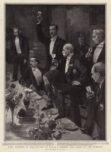 Lord Roberts på middagen til Lovats speidere, kveldens skål av Sydney Prior Hall