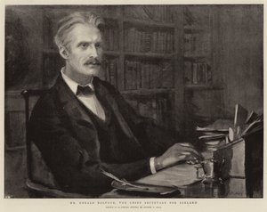 Herr Gerald Balfour, sjefsekretær for Irland