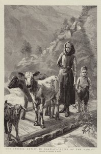 Vår spesielle kunstner i Norge, familiens håp av Sydney Prior Hall