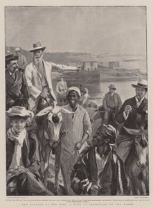 The Barrage of the Nile, et inspeksjonsbesøk til verket av Sydney Prior Hall
