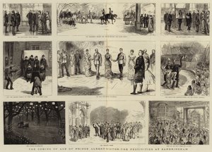 The Coming of Age of Prince Albert Victor, festlighetene i Sandringham