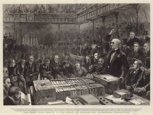 Hjemmestyredebatten i Underhuset, Mr Gladstone