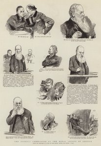 Parnell-kommisjonen ved Royal Courts of Justice av Sydney Prior Hall