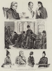 Parnell-kommisjonen ved Royal Courts of Justice av Sydney Prior Hall