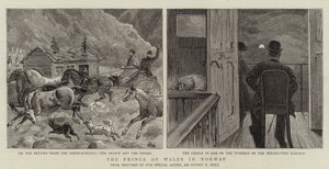 Prinsen av Wales i Norge av Sydney Prior Hall