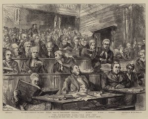 Tichborne-dekselet, Pro og Con av Sydney Prior Hall