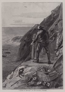 Toilers of the Sea, ved Gouffre, Guernsey av Sydney Prior Hall