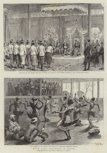 Med Lord Dufferin i Burma av Sydney Prior Hall