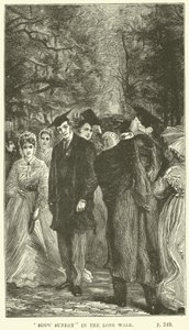 Illustrasjon for Tom Brown i Oxford av Thomas Hughes