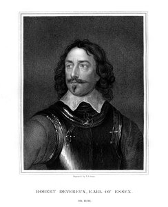 Robert Devereux, 3. jarl av Essex, 1827.