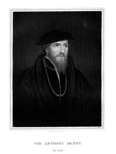 Sir Anthony Denny, hoffmann til Henry VIII, 1827.