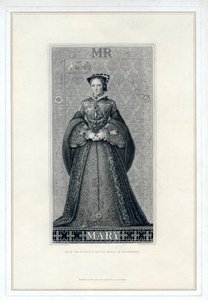 Dronning Mary I av England, 1800-tallet.
