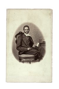 Tiyo Soga, Sør-Afrika, slutten av 1860-tallet (albumtrykk) av T. C. Henderson