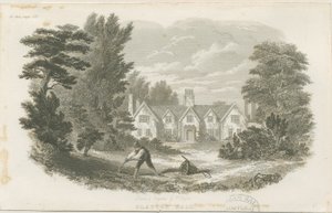 Fenton - Clayton Hall: stålgravering, nd [c 1840] (trykk)
